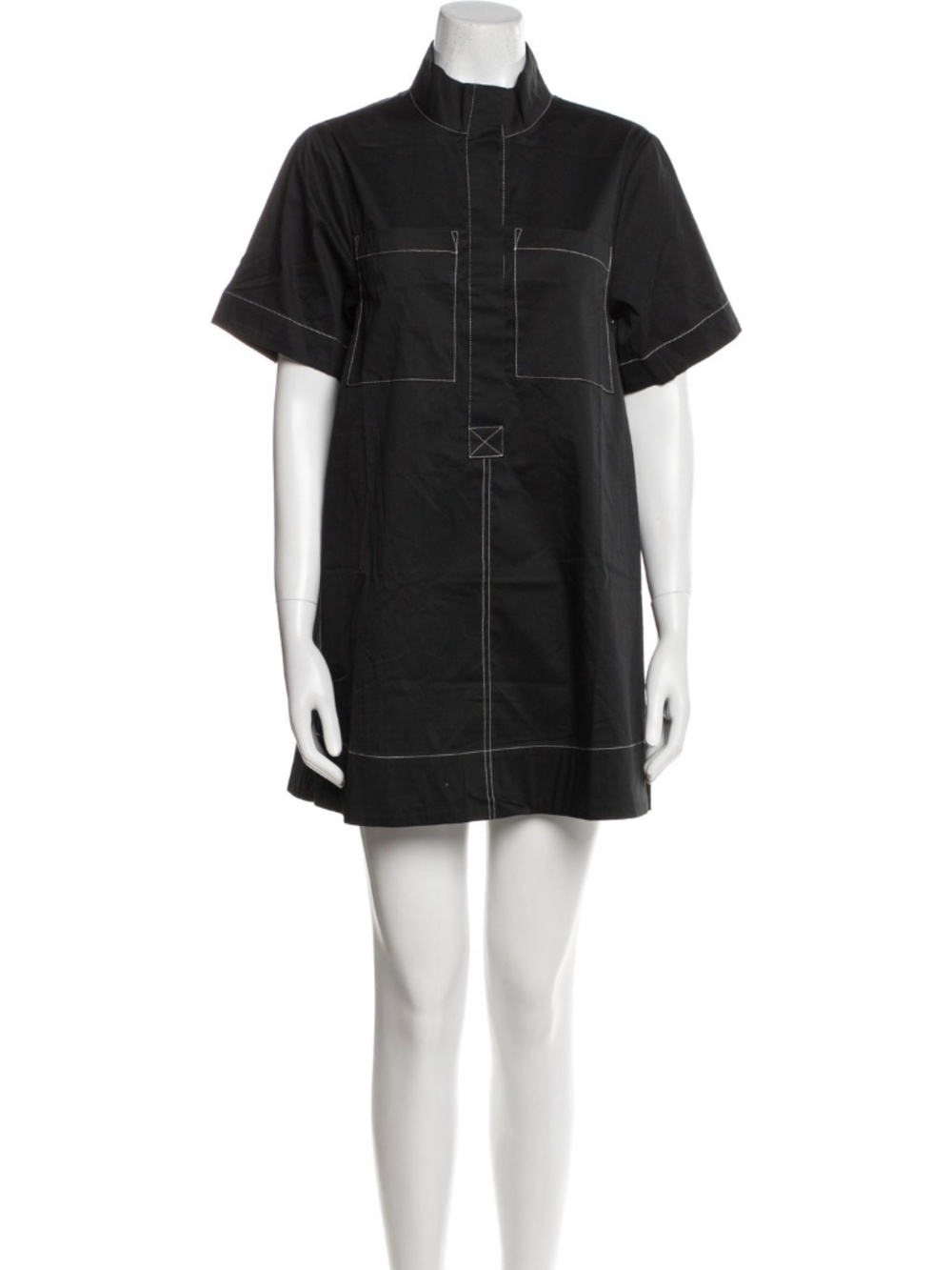 Christian Lacroix Mock Neck Mini Dress NWT